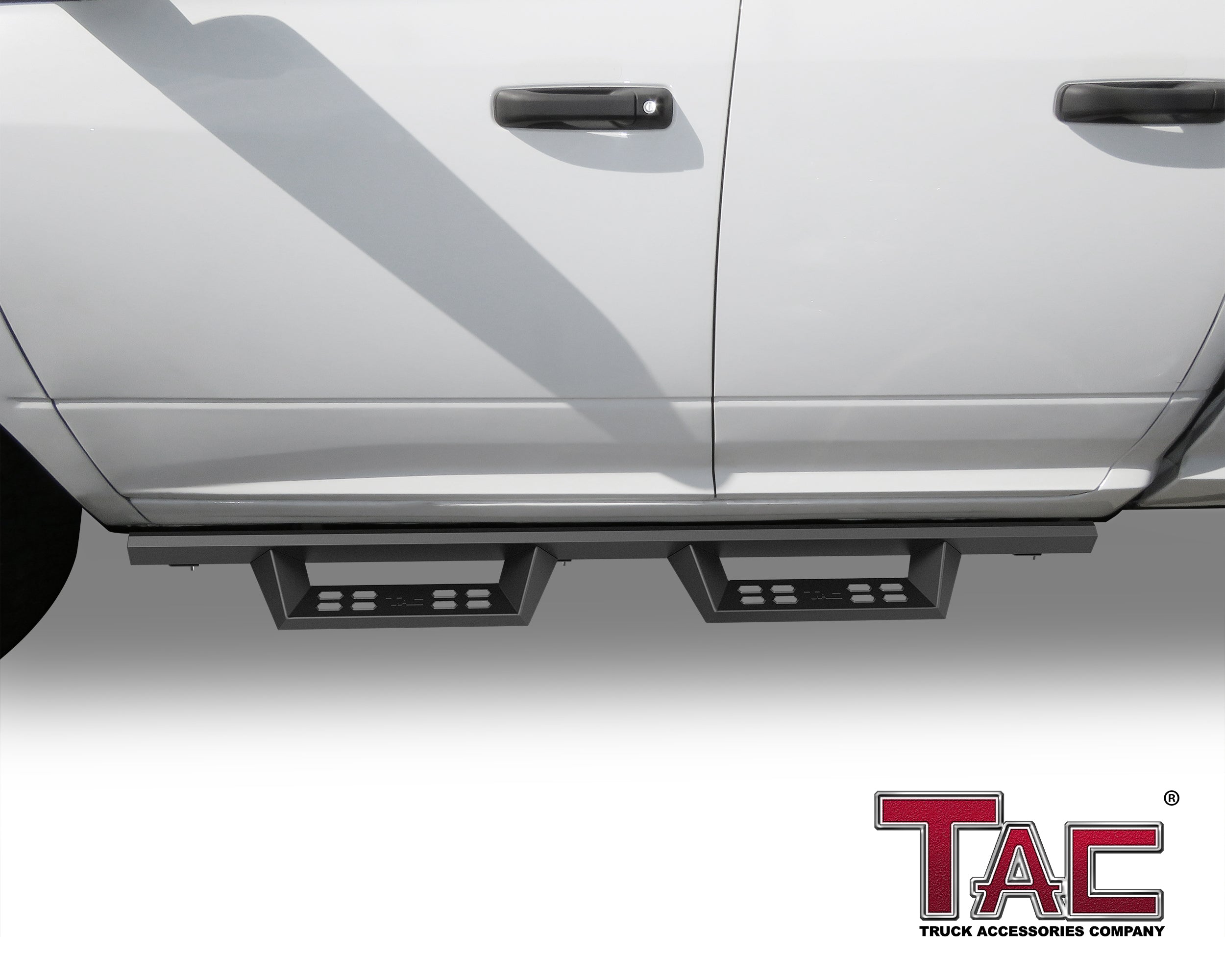 TAC Sniper Running Boards Fit 2009-2018 Dodge RAM 1500 Quad Cab (Incl. 2019-2024 Ram 1500 Classic)Side Steps Nerf Bars - 0