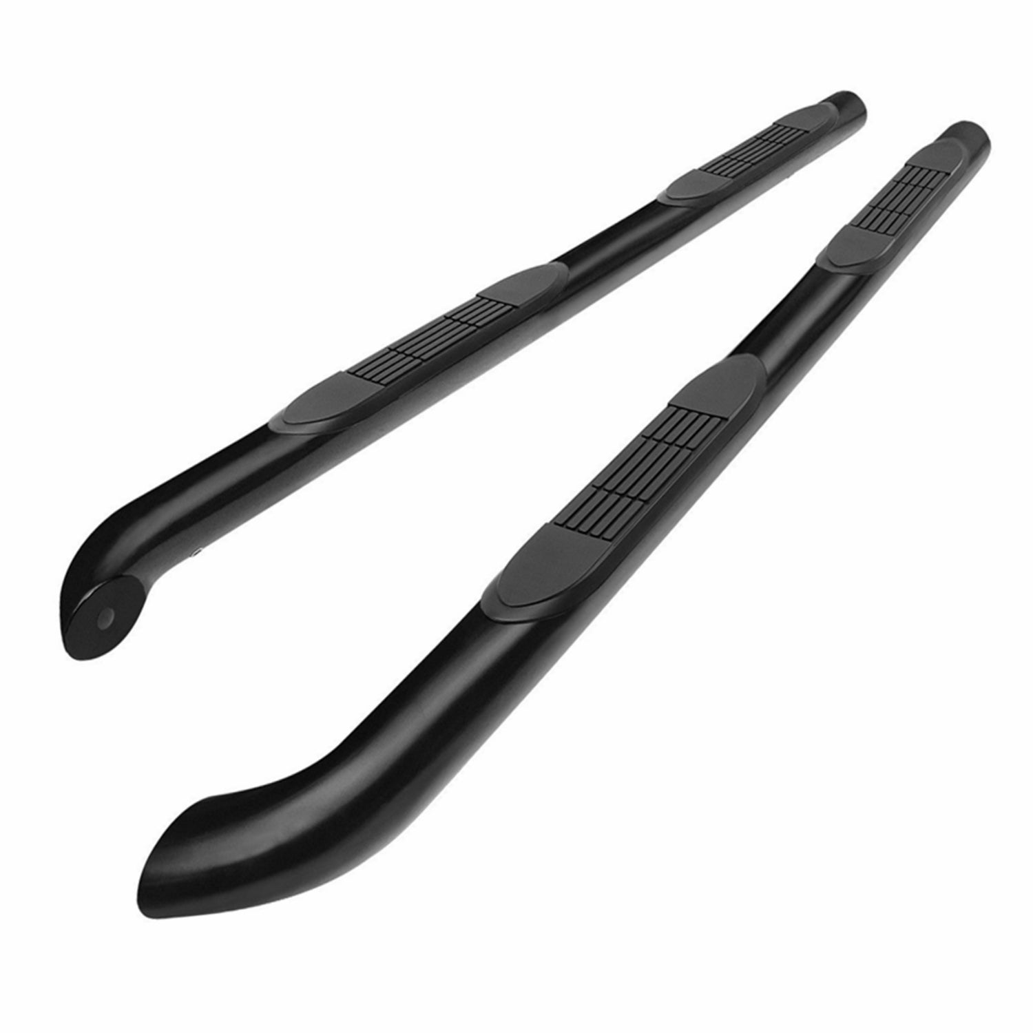 TAC 3" Gloss Black Side Steps Compatible with 2005-2015 Nissan Xterra| Running Boards| Side Bars| Step Rails| Nerf Bars| Rocker Slider| Pickup Truck Accessories (2 PCS)