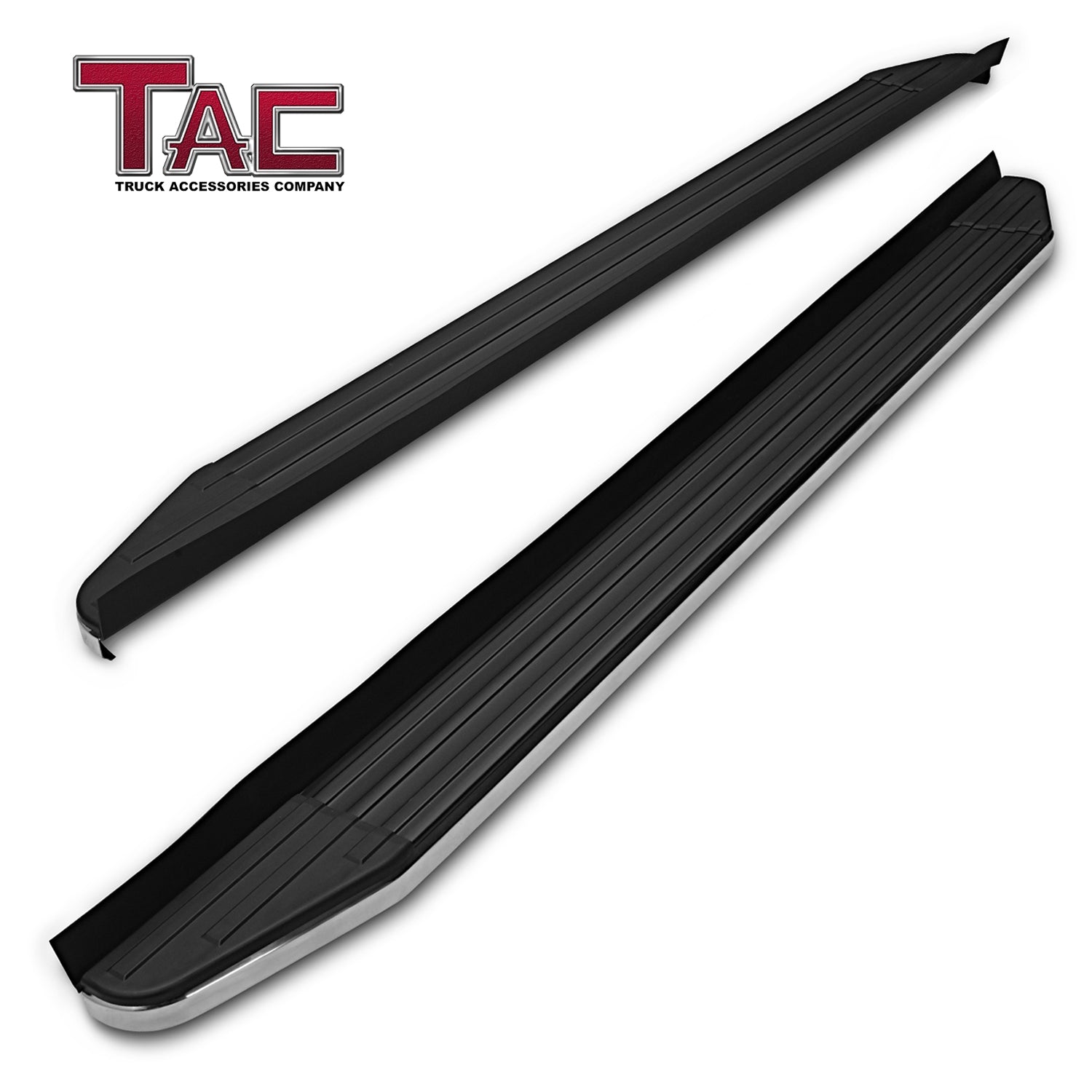 TAC Running Boards Compatible with 2023-2024 Honda Pilot SUV 5.5” Aluminum Black Side Steps Nerf Bars Step Rails Exterior Accessories 2 Pieces