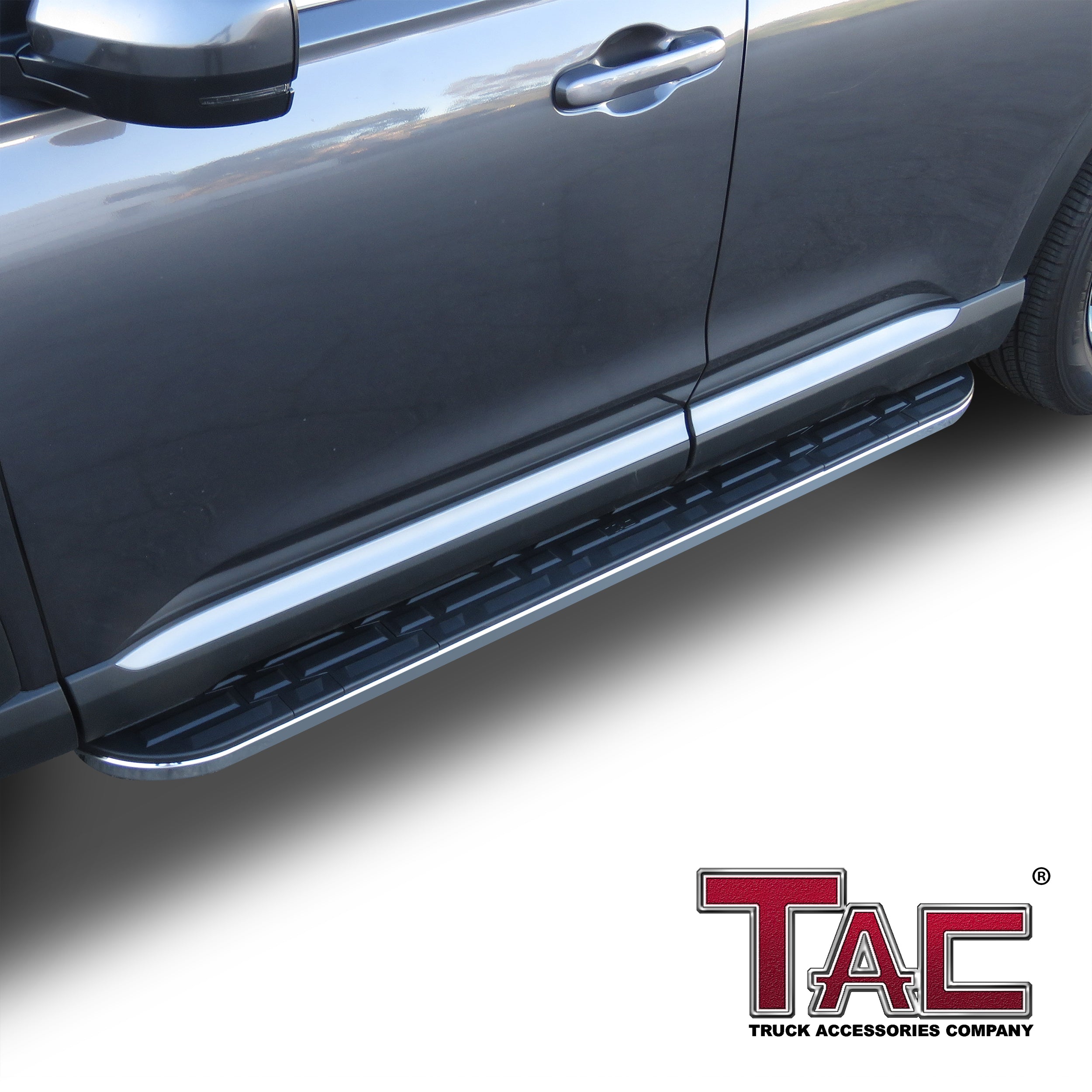 TAC Cobra Running Boards Compatible With 2023-2024 Honda Pilot SUV Sid ...