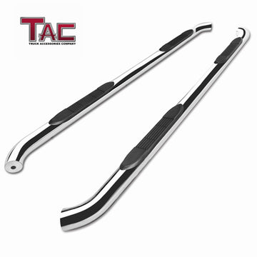TAC Stainless Steel 3 Side Steps for 2005-2024 Nissan Frontier