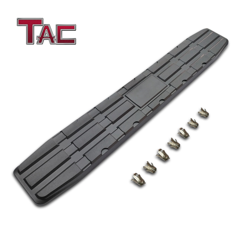 TAC Replacement Step Pad for PNC Side Steps Running Board Side Bar Nerf Bar 1 Step Pad with 7 Clips (Only Fit TAC Brand PNC Side Steps)