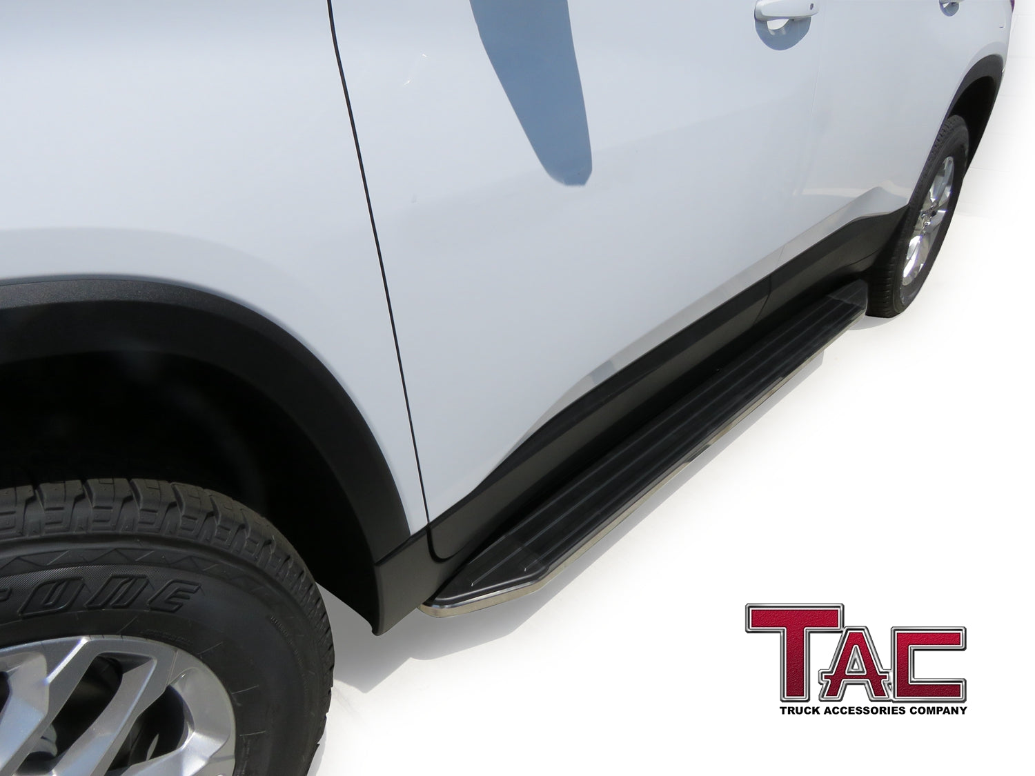 TAC ViewPoint Running Boards for 2018-2023 Chevy Traverse / Buick Enclave SUV | Side Steps | Nerf Bars | Side Bars - 0