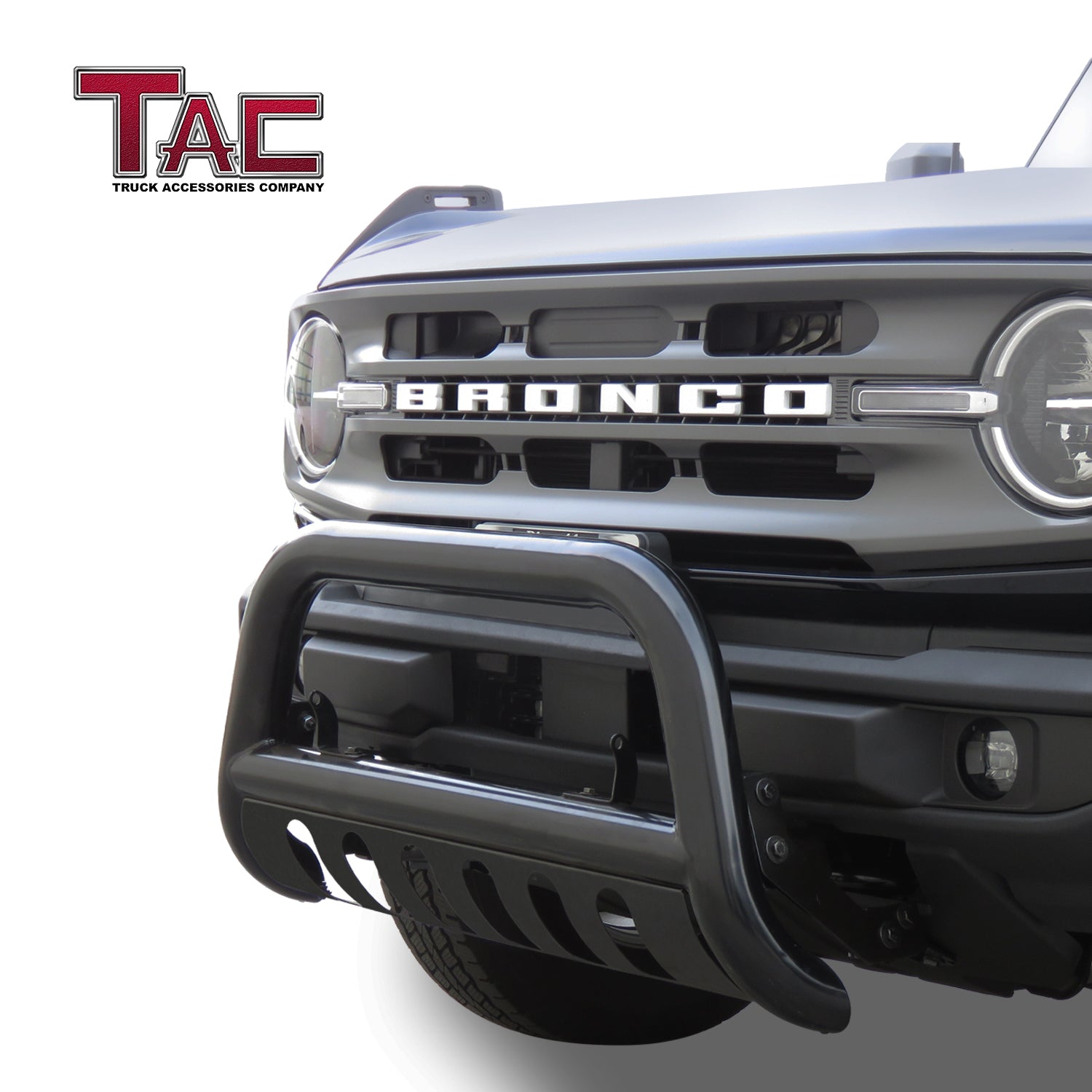 TAC Bull Bar for 2021-2024 Ford Bronco SUV 3” Black Front Bumper