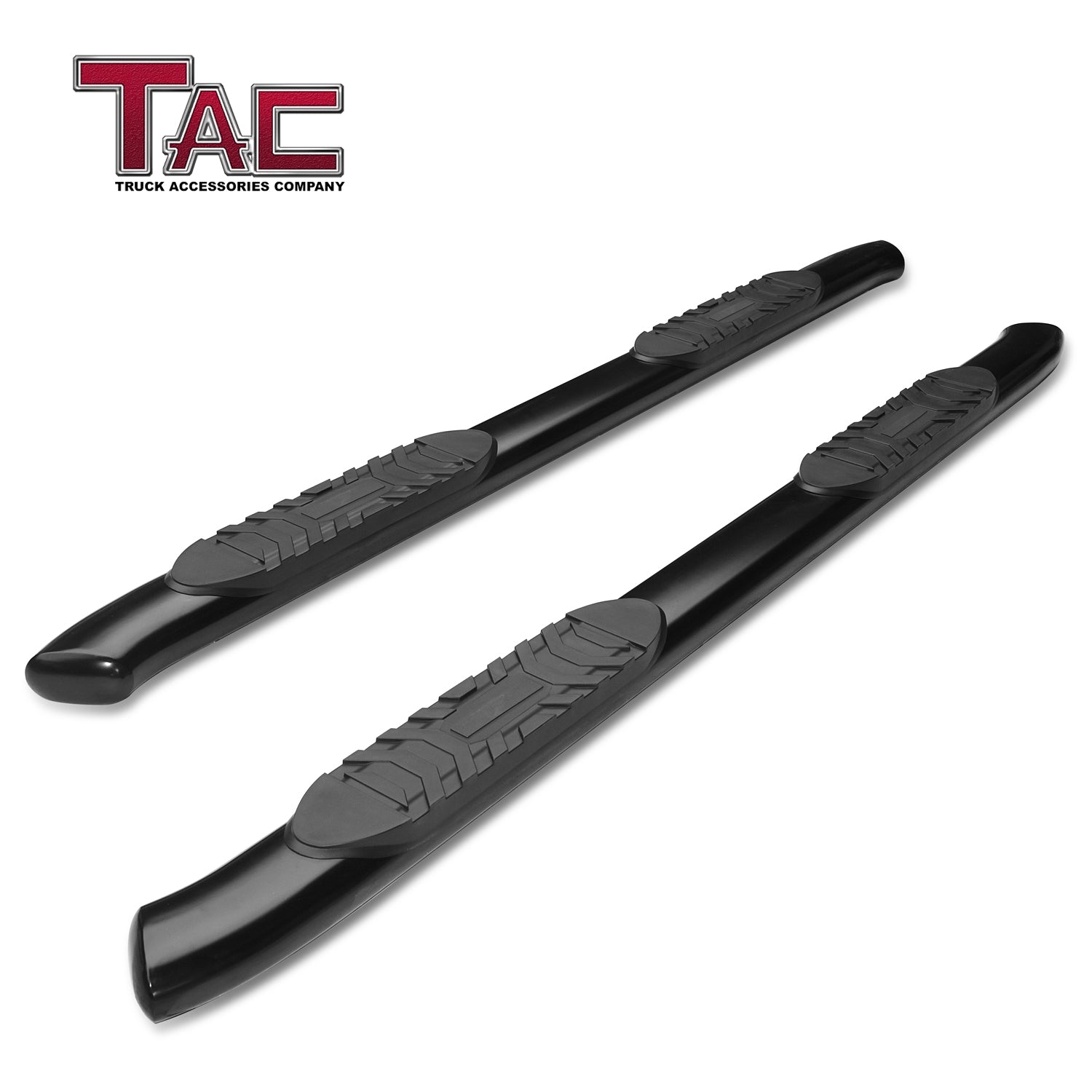 TAC Replacement Step Pad for 5 Inch Oval Tube Side Steps Running Board Side Bar Nerf Bar 1 Step Pad with 9 Clips (Only Fit TAC Brand 5" Side Steps)