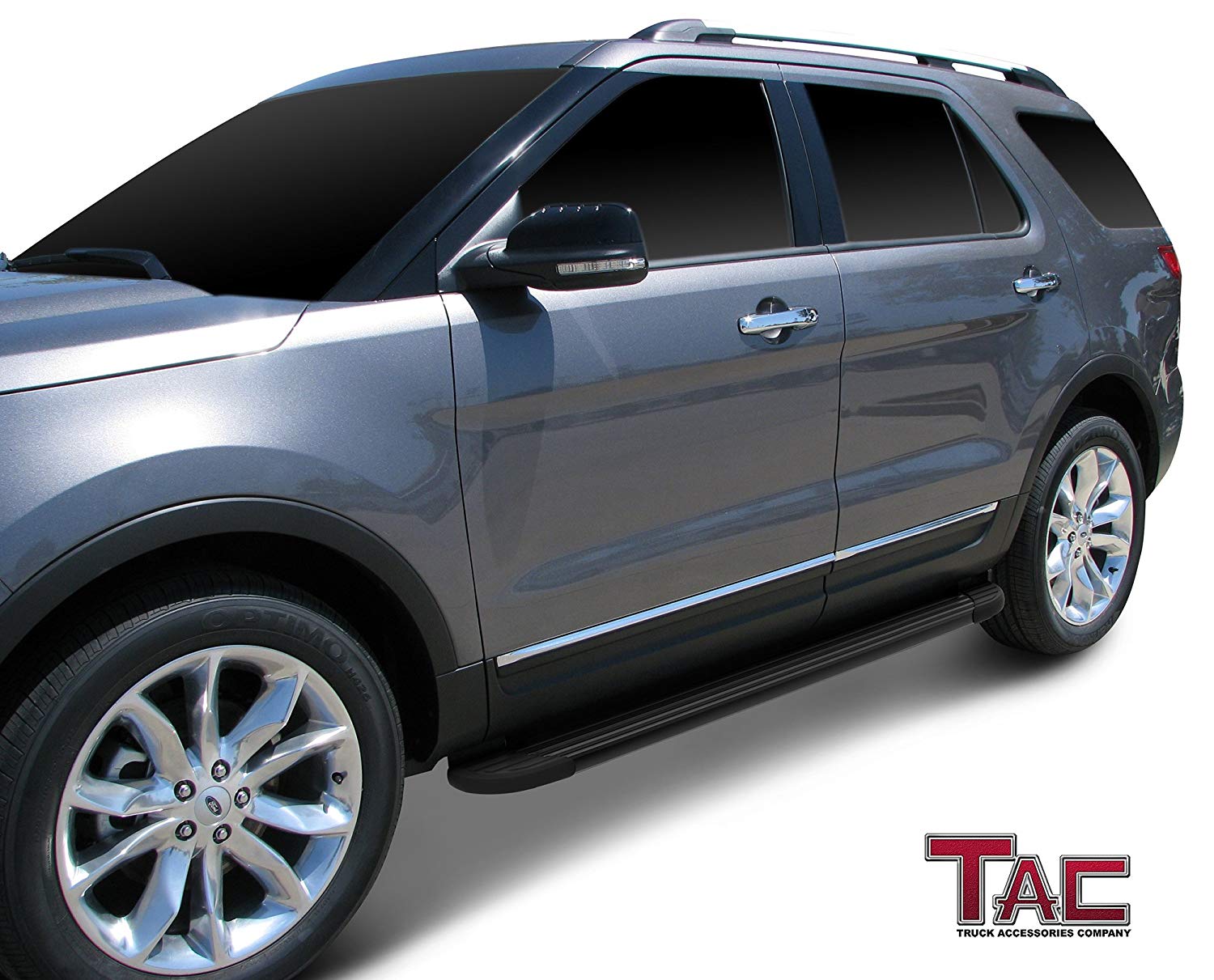 TAC Value Aluminum Running Boards For 2011-2019 Ford Explorer SUV | Si |  TACUSA
