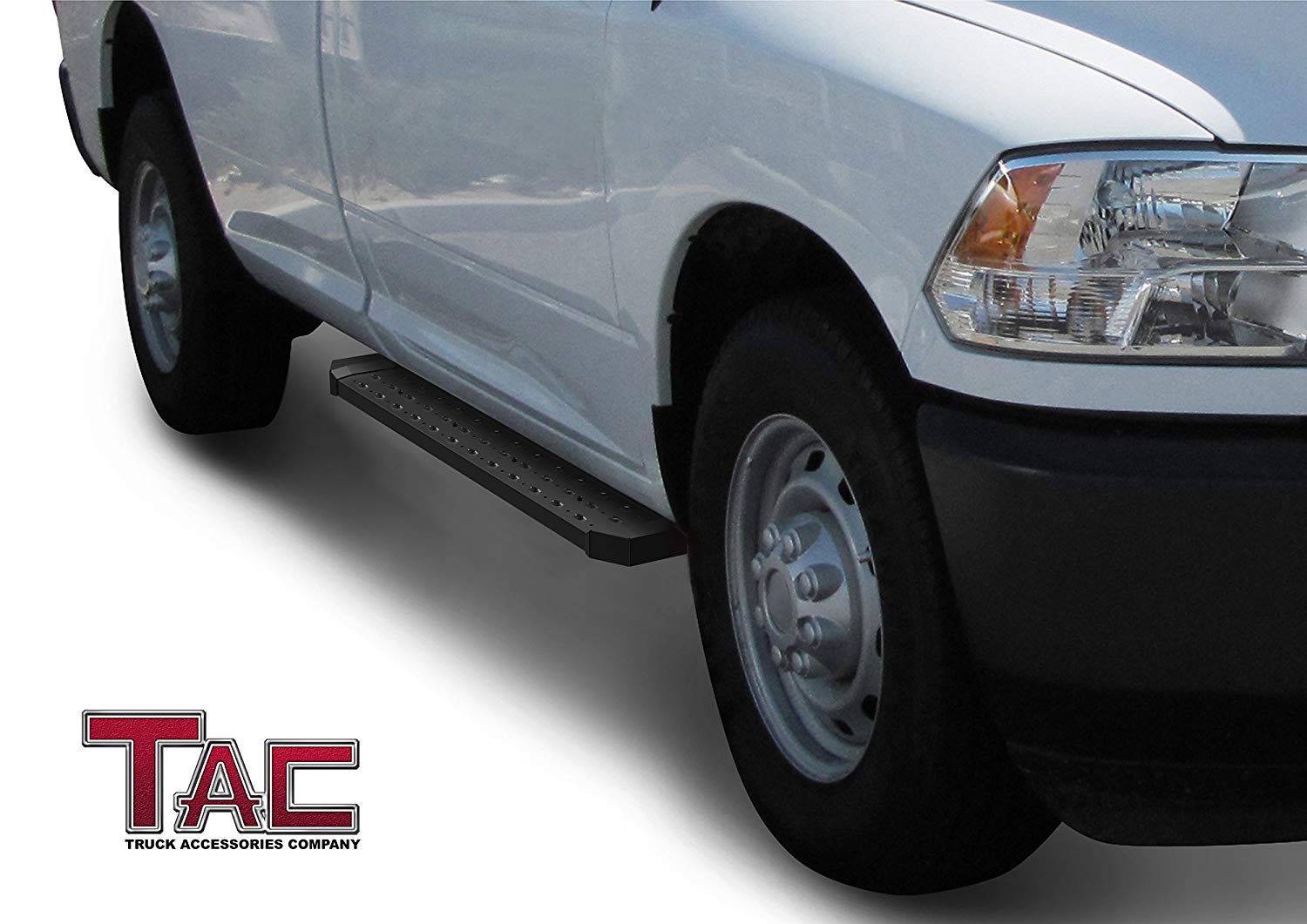 TAC Fine Texture Black Rattler Running Board for 1999-2016 Ford